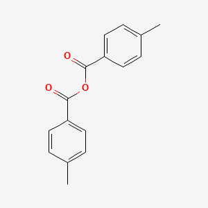molecular formula C16H14O3 B1360283 4-Methylbenzoic anhydride CAS No. 13222-85-0