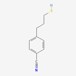 4-(3-Mercaptopropyl)benzonitrile