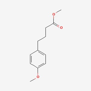 molecular formula C12H16O3 B1360286 4-(4-甲氧基苯基)丁酸甲酯 CAS No. 20637-08-5