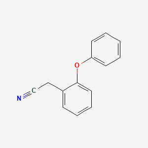molecular formula C14H11NO B1360290 2-苯氧基苯乙腈 CAS No. 25562-98-5