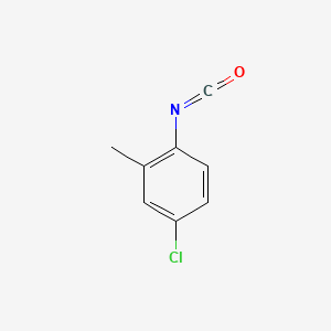 molecular formula C8H6ClNO B1360296 4-氯-2-甲基苯基异氰酸酯 CAS No. 37408-18-7