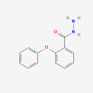 molecular formula C13H12N2O2 B1360298 2-苯氧基苯肼 CAS No. 43038-37-5