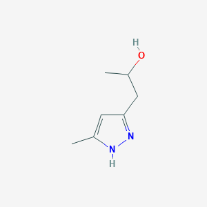 1-(5-methyl-1H-pyrazol-3-yl)propan-2-ol