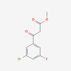 Methyl 3-(3-bromo-5-fluorophenyl)-3-oxopropanoate