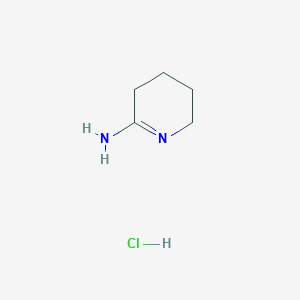 molecular formula C5H11ClN2 B013603 2-亚氨基哌啶盐酸盐 CAS No. 41419-55-0