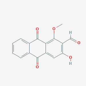 molecular formula C16H10O5 B136030 Damnacanthal CAS No. 477-84-9