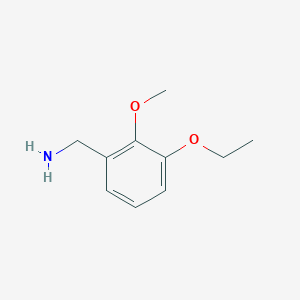 (3-Ethoxy-2-methoxyphenyl)methanamine