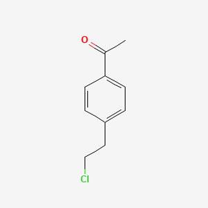 molecular formula C10H11ClO B1360308 4'-(β-氯乙基)苯乙酮 CAS No. 69614-95-5