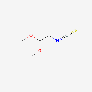B1360310 Isothiocyanatoacetaldehyde dimethyl acetal CAS No. 75052-04-9