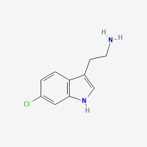 molecular formula C10H11ClN2 B1360313 6-氯色胺 CAS No. 3670-19-7