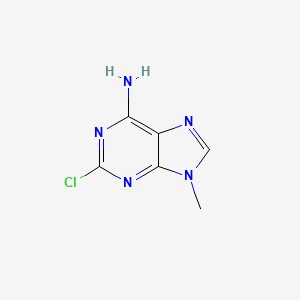 molecular formula C6H6ClN5 B1360315 2-氯-9-甲基-9H-嘌呤-6-胺 CAS No. 7013-21-0