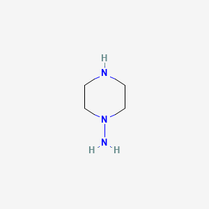 molecular formula C4H11N3 B1360318 哌嗪-1-胺 CAS No. 30651-60-6