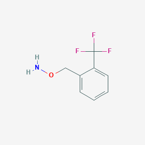 O-[2-(Trifluoromethyl)benzyl]hydroxylamine