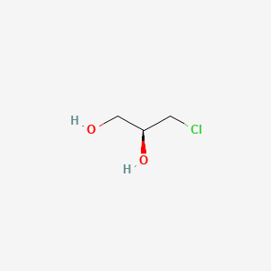 molecular formula C3H7ClO2 B1360321 (S)-(+)-3-氯-1,2-丙二醇 CAS No. 60827-45-4