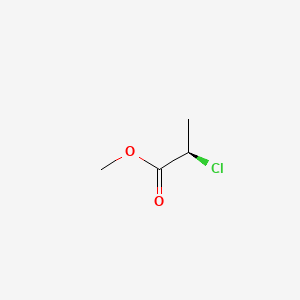 molecular formula C4H7ClO2 B1360322 (R)-甲基2-氯丙酸酯 CAS No. 77287-29-7