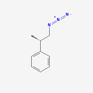 molecular formula C9H11N3 B1360326 (S)-1-Azido-2-phenylpropane CAS No. 74669-74-2