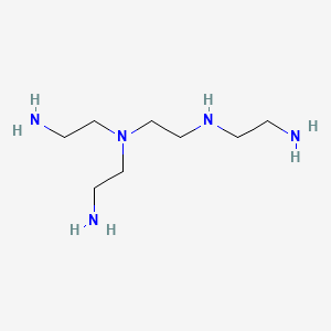 molecular formula C8H23N5 B1360332 1,2-乙二胺，N,N,N'-三(2-氨基乙基)- CAS No. 31295-46-2