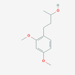 molecular formula C12H18O3 B13603359 4-(2,4-Dimethoxyphenyl)butan-2-ol 