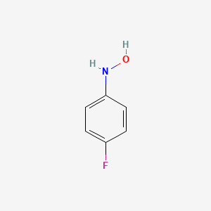 molecular formula C6H6FNO B1360337 4-氟-N-羟基苯胺 CAS No. 406-00-8