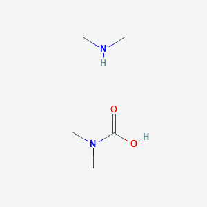 molecular formula C5H14N2O2 B1360338 二甲基铵二甲基氨基甲酸酯 CAS No. 4137-10-4