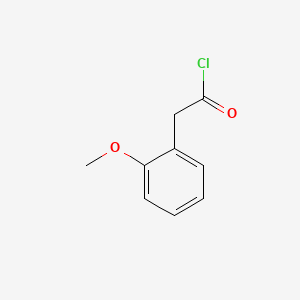 molecular formula C9H9ClO2 B1360357 2-(2-甲氧基苯基)乙酰氯 CAS No. 28033-63-8