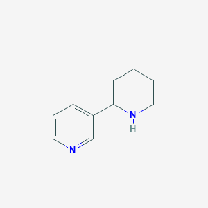 4-Methyl-3-(piperidin-2-yl)pyridine