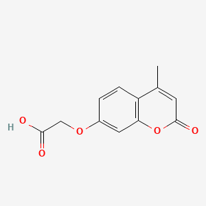 molecular formula C12H10O5 B1360361 7-(Carboxymethoxy)-4-methylcoumarin CAS No. 64700-15-8