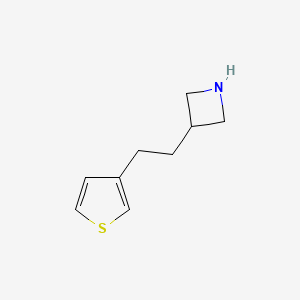 3-(2-(Thiophen-3-yl)ethyl)azetidine