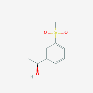 (1S)-1-(3-methanesulfonylphenyl)ethan-1-ol