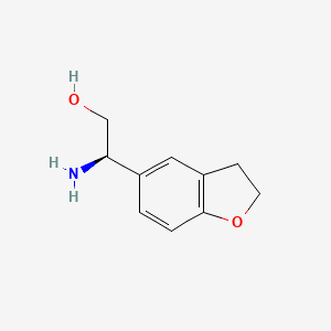 (r)-2-Amino-2-(2,3-dihydrobenzofuran-5-yl)ethan-1-ol