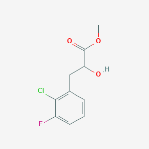 Methyl 3-(2-chloro-3-fluorophenyl)-2-hydroxypropanoate