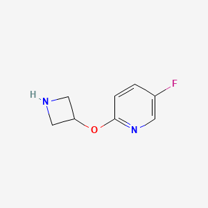 2-(Azetidin-3-yloxy)-5-fluoropyridine