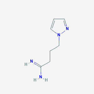 4-(1H-pyrazol-1-yl)butanimidamide