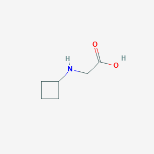 molecular formula C6H11NO2 B13603860 2-Cyclobutaneglycine CAS No. 4426-01-1