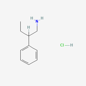 molecular formula C10H16ClN B1360388 2-苯基丁-1-胺盐酸盐 CAS No. 20569-45-3