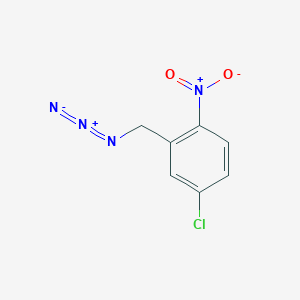 2-(Azidomethyl)-4-chloro-1-nitrobenzene