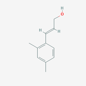 molecular formula C11H14O B13603948 3-(2,4-Dimethylphenyl)prop-2-en-1-ol 