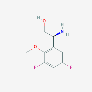 (s)-2-Amino-2-(3,5-difluoro-2-methoxyphenyl)ethan-1-ol