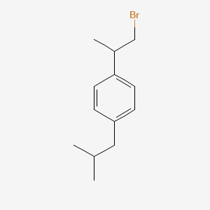 1-(1-Bromopropan-2-yl)-4-isobutylbenzene