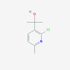 2-(2-Chloro-6-methylpyridin-3-YL)propan-2-OL