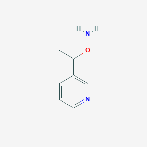 O-[1-(Pyridin-3-YL)ethyl]hydroxylamine