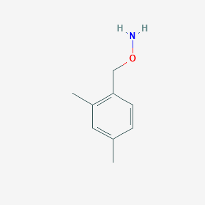 molecular formula C9H13NO B13604104 O-(2,4-Dimethylbenzyl)hydroxylamine 