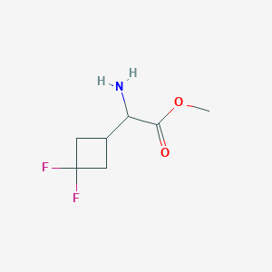 Methyl 2-amino-2-(3,3-difluorocyclobutyl)acetate