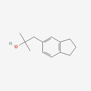 1-(2,3-dihydro-1H-inden-5-yl)-2-methylpropan-2-ol