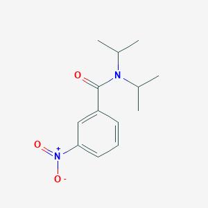 molecular formula C13H18N2O3 B1360422 n,n-Diisopropyl-3-nitrobenzamide CAS No. 2448-06-8