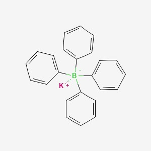 molecular formula C24H20BK B1360423 Potassium tetraphenylborate CAS No. 3244-41-5