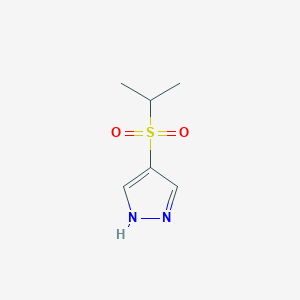 4-(propane-2-sulfonyl)-1H-pyrazole