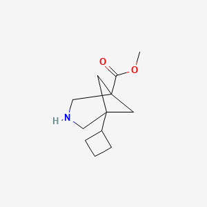 Methyl 5-cyclobutyl-3-azabicyclo[3.1.1]heptane-1-carboxylate