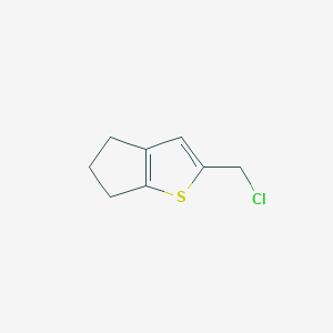 2-(chloromethyl)-5,6-dihydro-4H-cyclopenta[b]thiophene