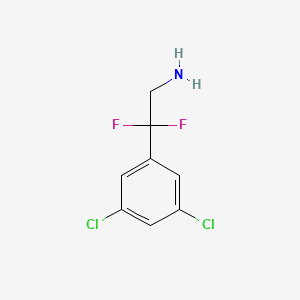 2-(3,5-Dichlorophenyl)-2,2-difluoroethan-1-amine